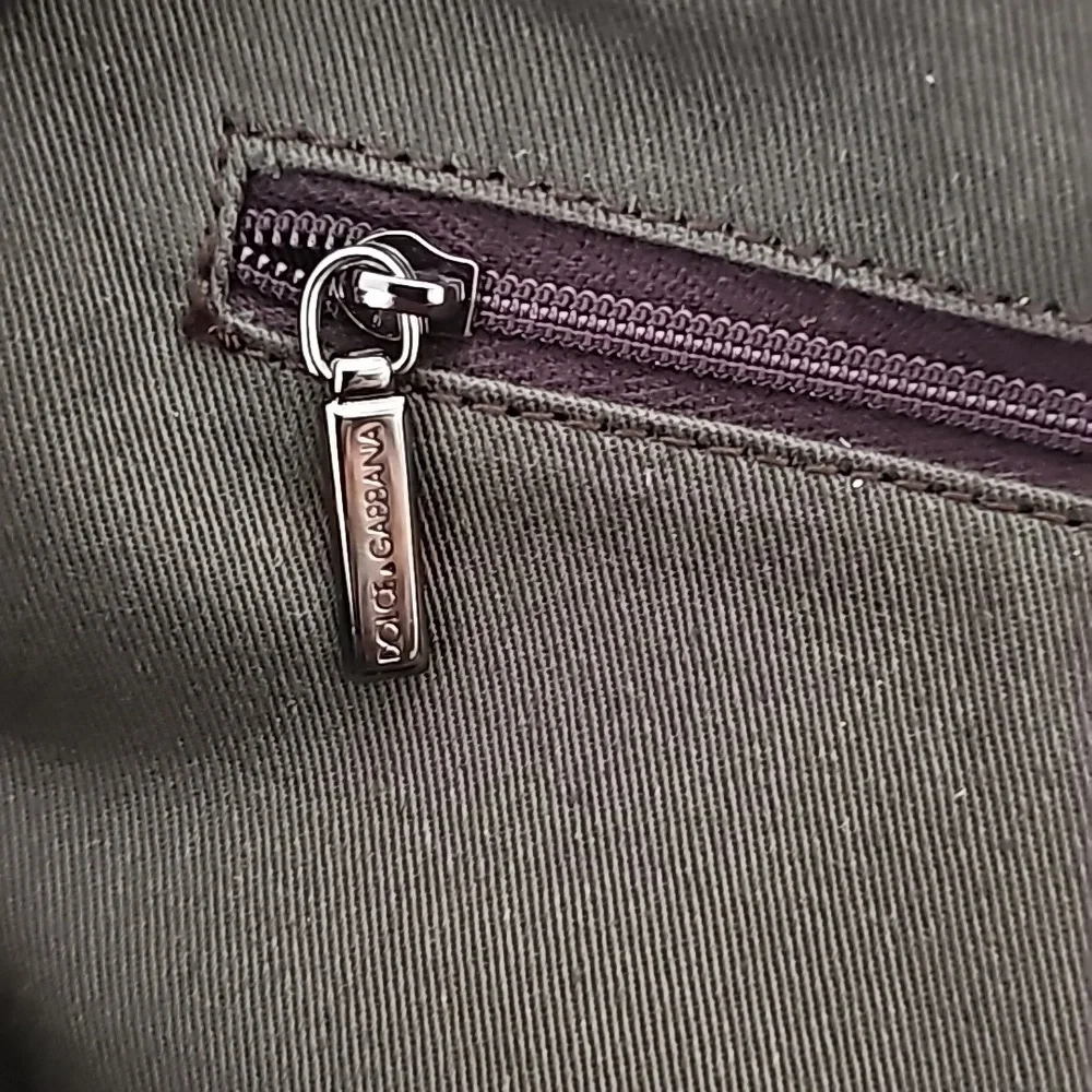 DOLCE & GABBANA Vintage Leather-Trimmed Printed Semi Shoulder Top Handle Bag - Picture 11 of 13